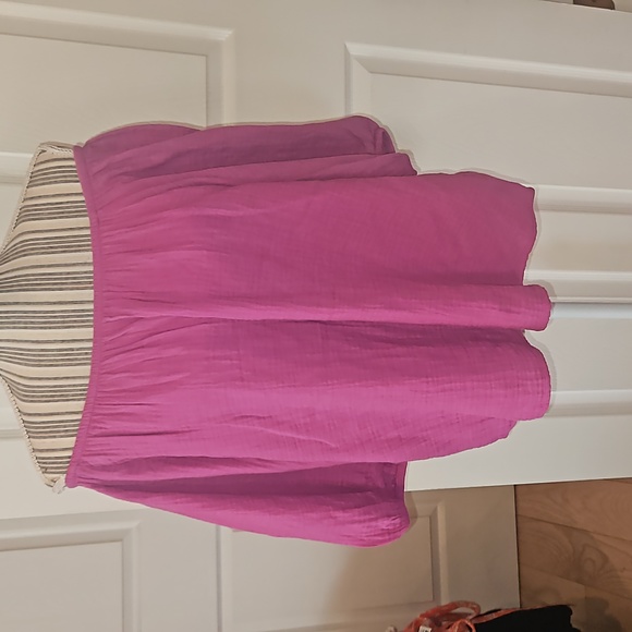 University Thread Purple Off Shoulder top Size S - Picture 3 of 9